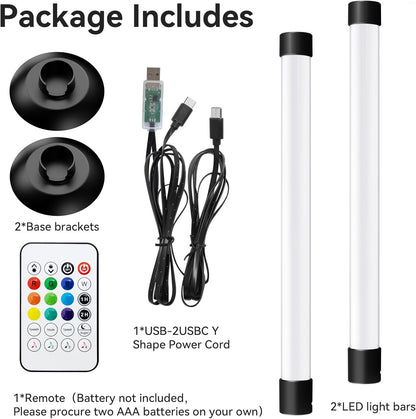 LotusLamp X RGB Light Bar – Housewarming Gift for Couples, Music Sync TV Backlight for Living Room