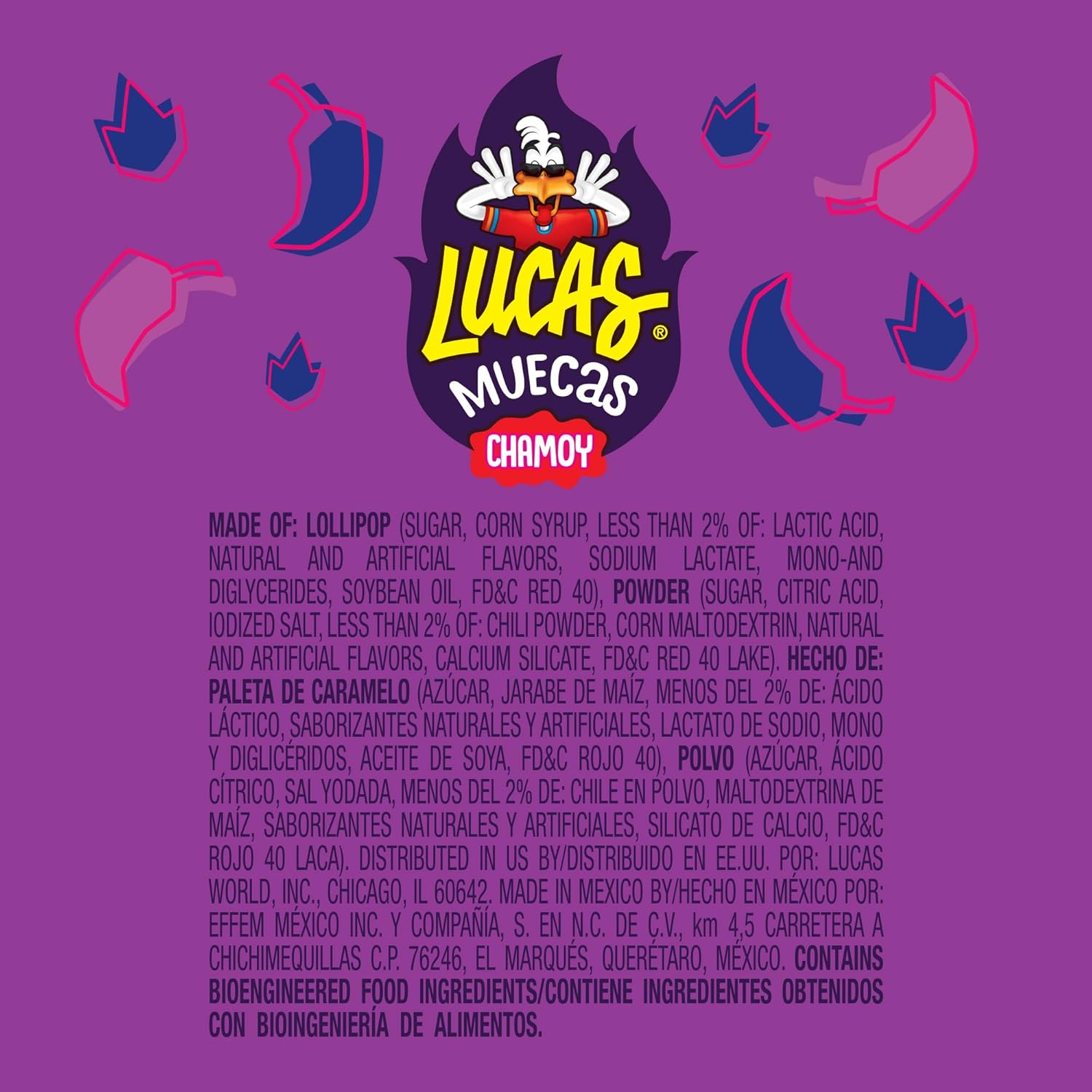 Lucas Muecas Chamoy Lollipops – Travel-Friendly Spicy-Sweet Candy for Hiking Trips, Beach Days, and Outdoor Adventures