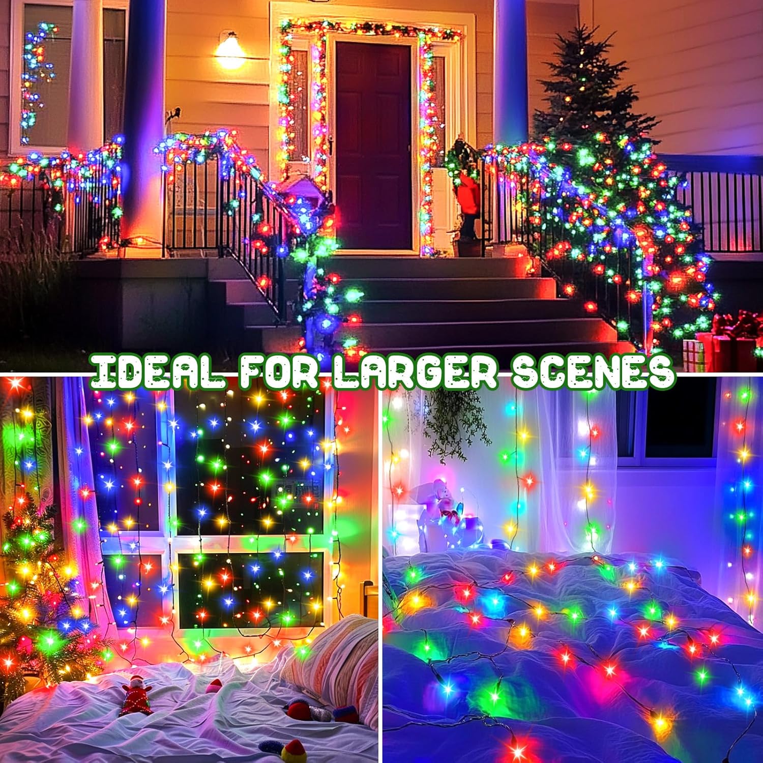 Lumabelle Child-Safe Fairy Lights – Auto Shutoff Timer for Playroom and Bedroom, 2-Pack