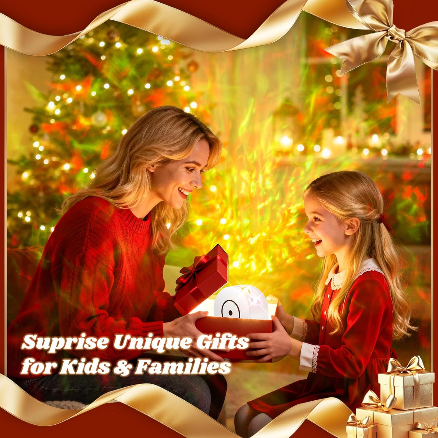 Lumaverse Galaxy Star Projector – Birthday Gift for Mom and Women, Galaxy Light for Bedroom Ambiance