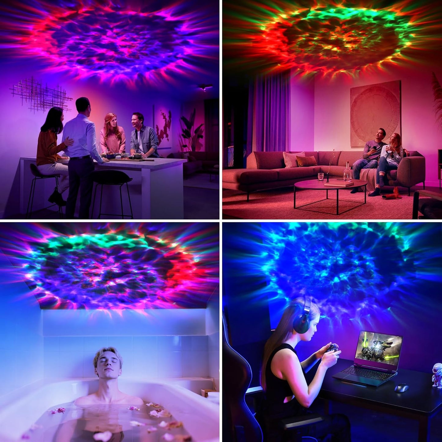 Lumaverse Galaxy Star Projector – Birthday Gift for Mom and Women, Galaxy Light for Bedroom Ambiance