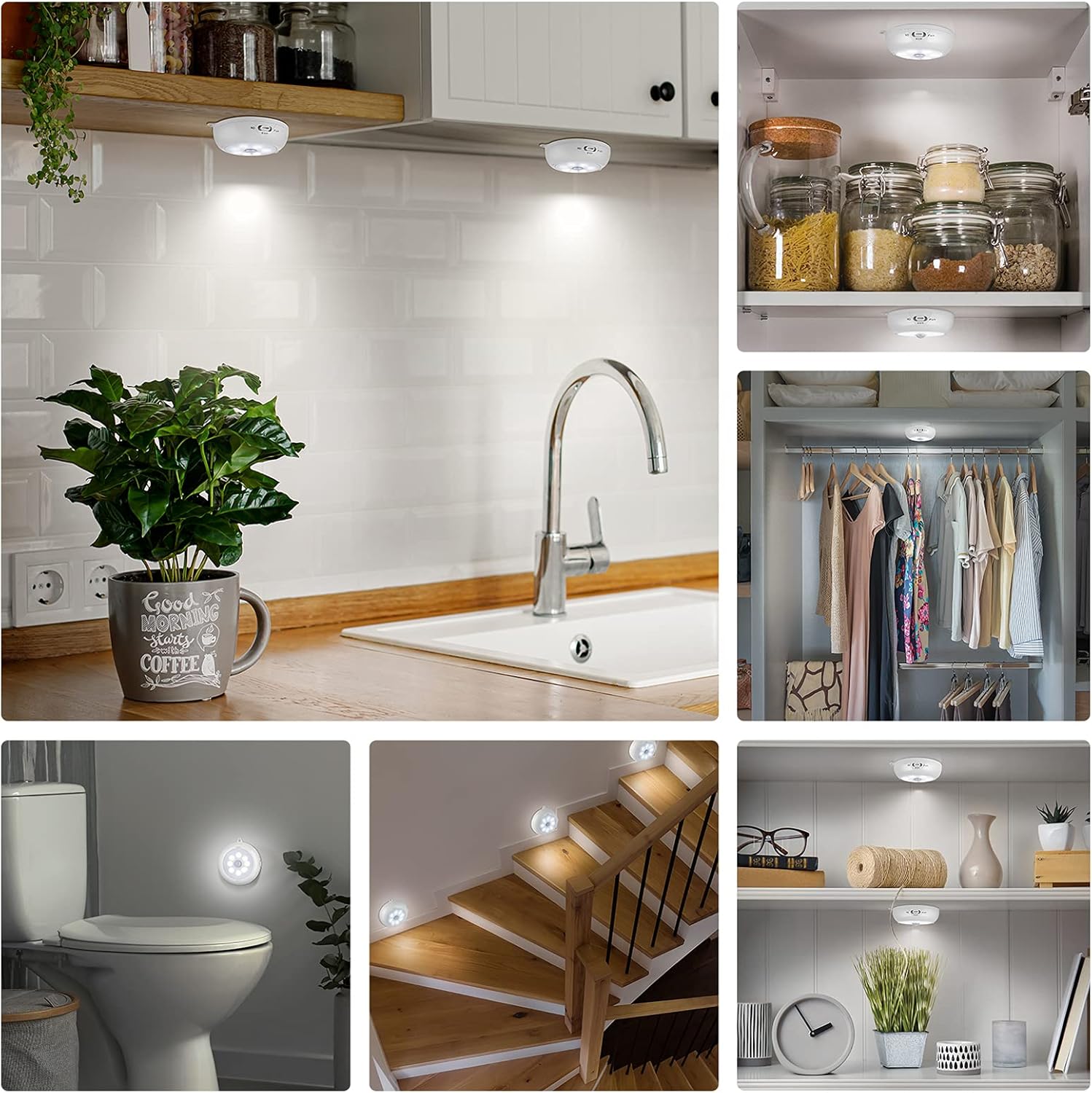 LumeSync LED Closet Light – Practical Birthday Gift for Mom and Grandma, Dimmable Motion Activated, Ready to Gift