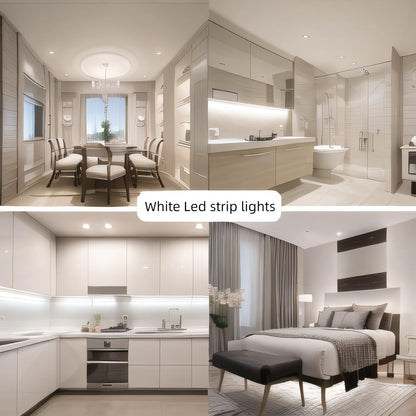 LumGlow LED Light Strip – Valentine's Day Gift for Couples, Romantic Warm White Bedroom Ambiance with Remote