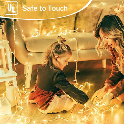 Lumify Cool Touch Fairy Lights LED with Auto Timer – Smoke Free Candle Alternative for Senior Living and Allergy Sensitive Homes