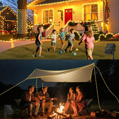 Lumify Solar Outdoor Rope Light 39FT Thoughtful Valentines Day and Mothers Day Gift for Wife and Grandma