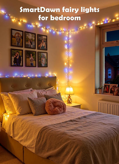 Lumify UL Certified Twinkle Lights 10ft – Child Safe String Lights for Playroom, Kids Room and Holiday Trees