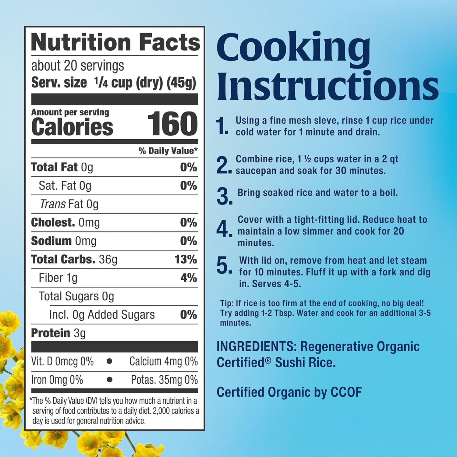 Lundberg Organic Sushi Rice – Pantry-Friendly 2 lb Resealable Bag for the Modern Home Cook