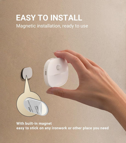 Lyridz LED Stick-On Nightlight – Affordable Practical Birthday Gift for Mom, Grandma, and Elderly Loved Ones