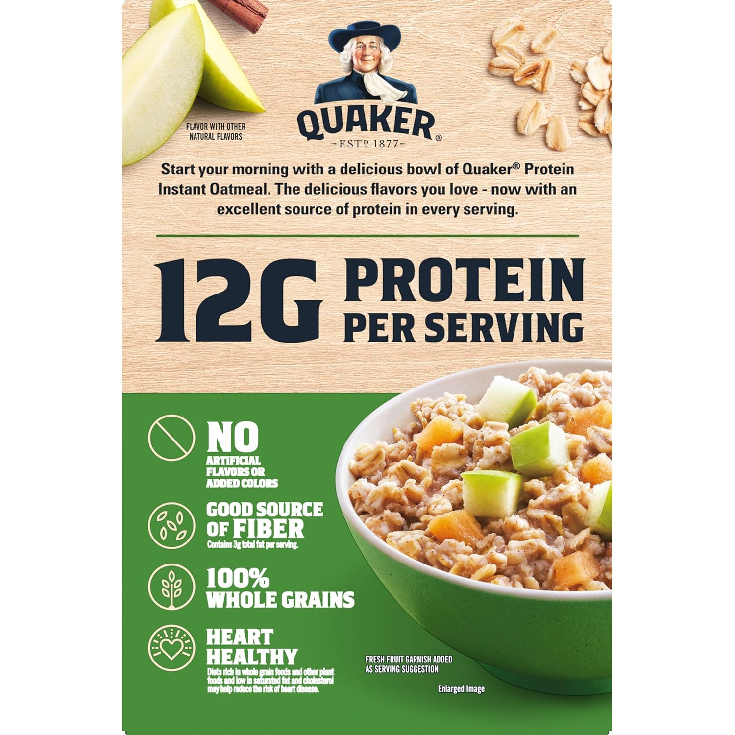 made with 100% whole grain oats