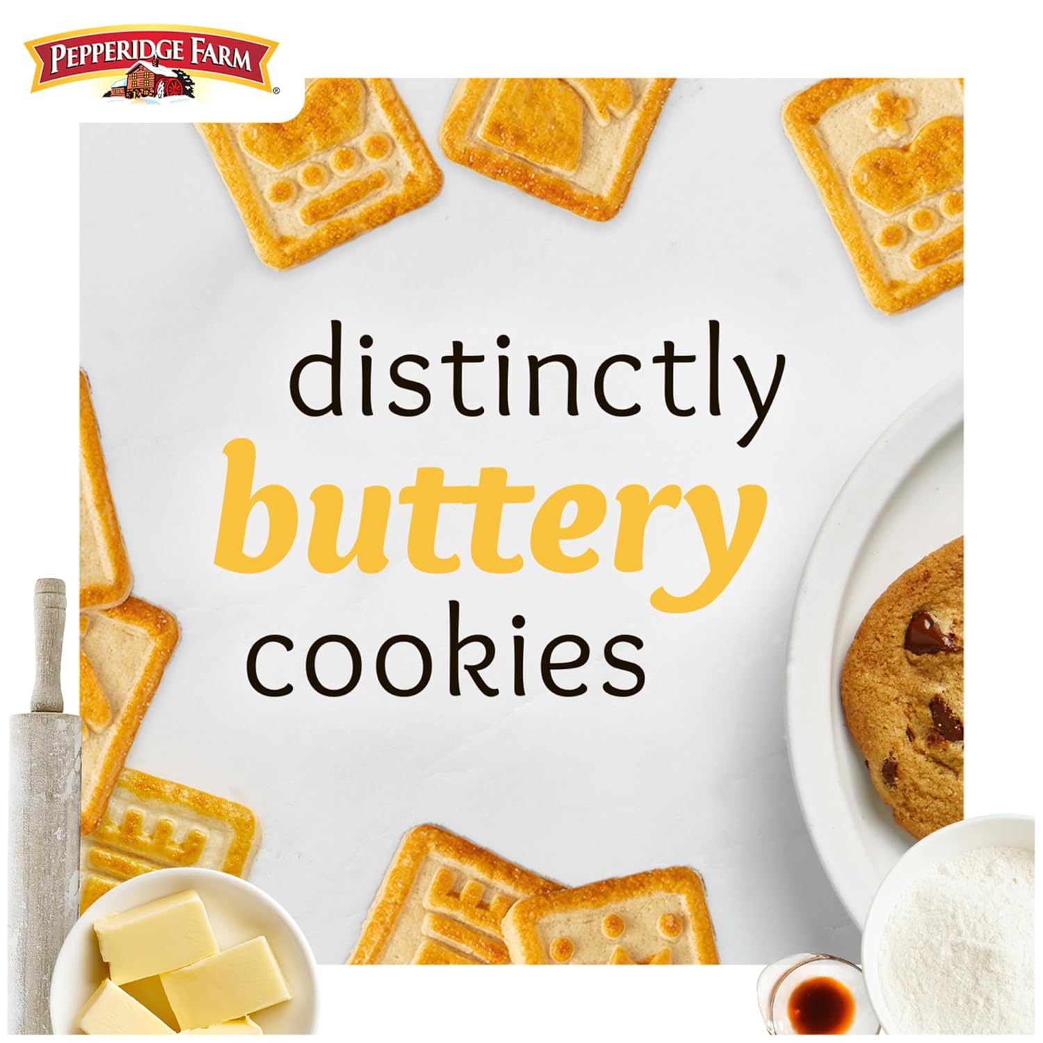 made with creamery butter and cage-free eggs