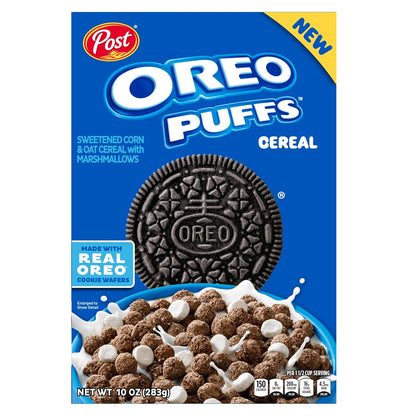made with real oreo cookie wafers for authentic branded flavor