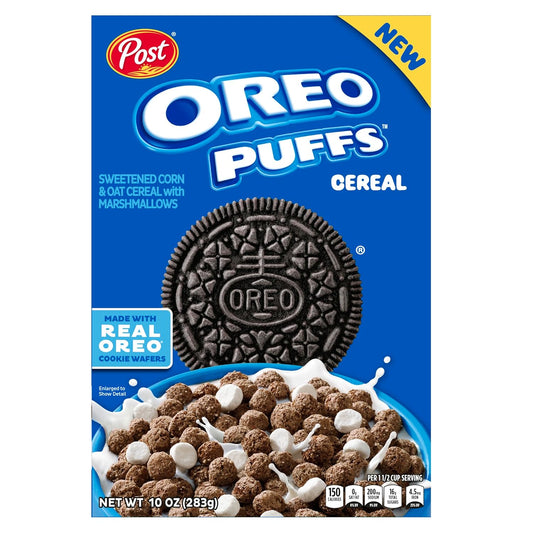 made with real oreo cookie wafers for authentic branded flavor