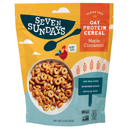 made with upcycled oat protein sourced from oat milk production