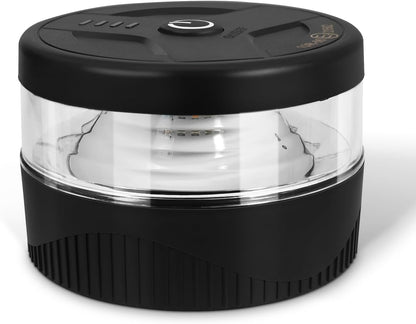 Magnetic Wireless Beacon Light, Portable USB-C Strobe for Construction Sites and Farm Fields, Magnetic Mount IP67