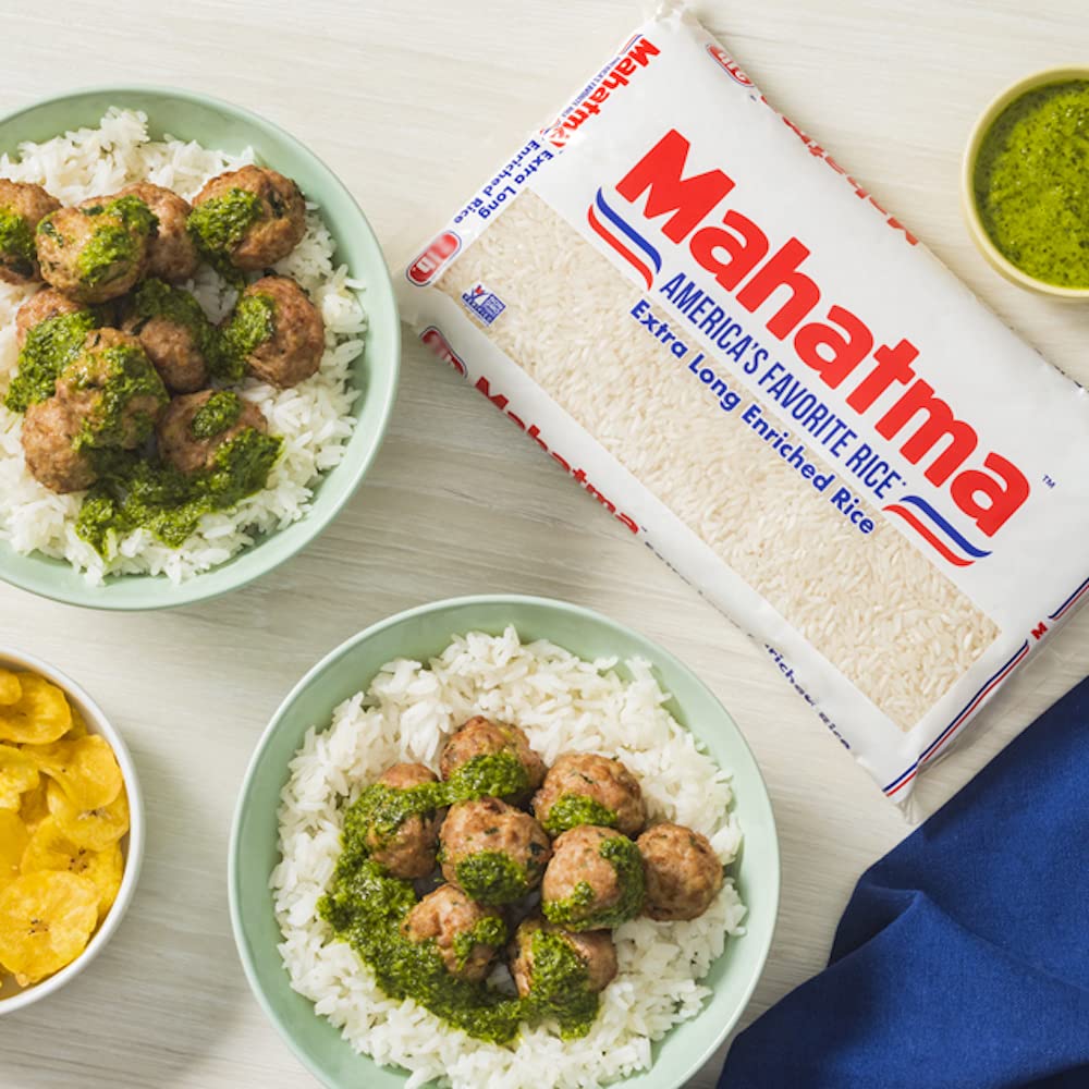 Mahatma Extra-Long-Grain Rice 2lb Bag – Light and Fluffy Side Dish for Health-Conscious Meal Prep