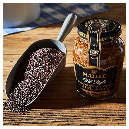 Maille Mustard Old Style – Heritage French Connoisseur's Mustard, Bold Flavor for Fine Entertaining