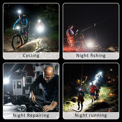 MAKDAK Magnetic LED Flashlight – Hands-Free Camp Lantern Alternative for Tent and Campsite