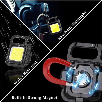 MAKDAK Magnetic LED Flashlight – Hands-Free Camp Lantern Alternative for Tent and Campsite