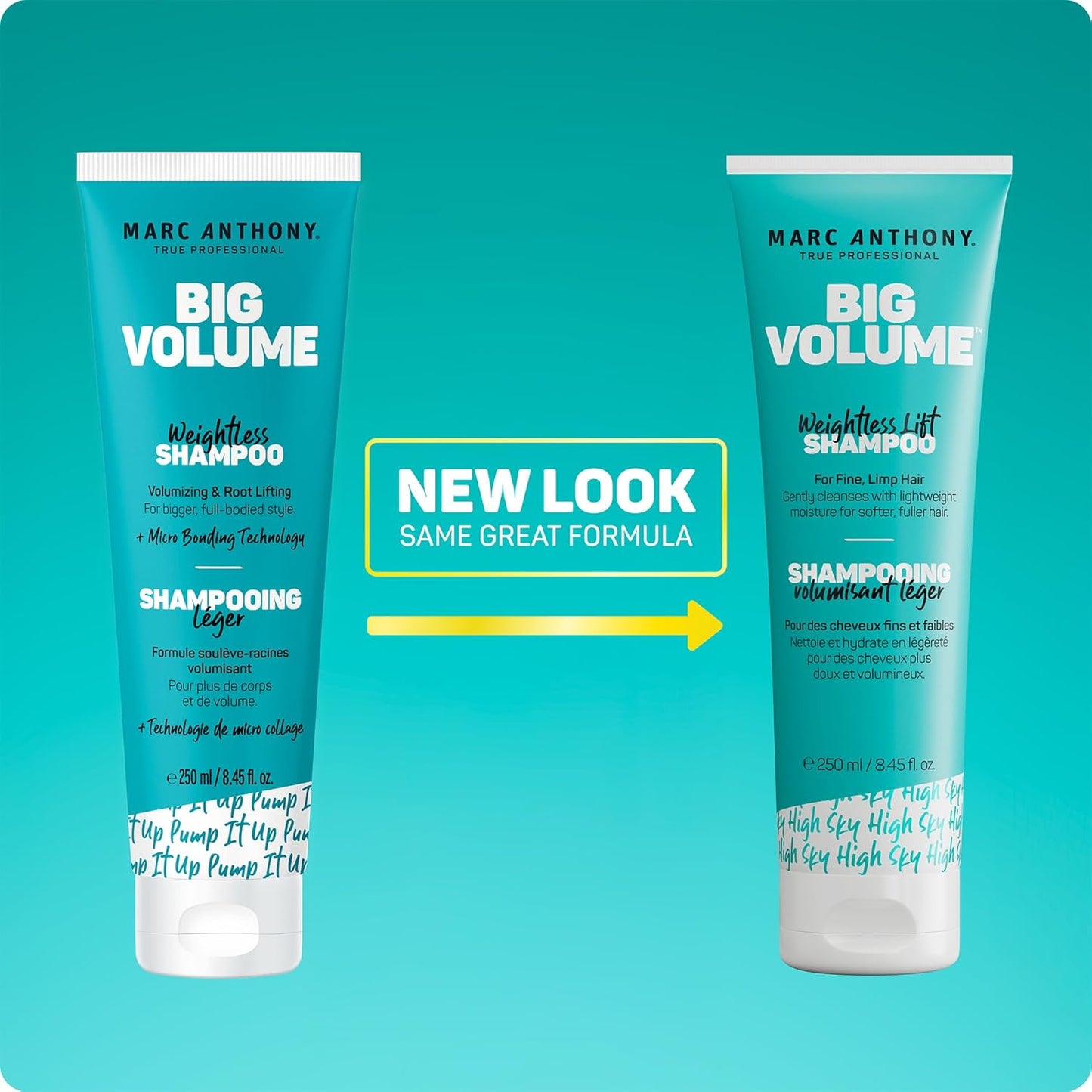Marc Anthony Volumizing Shampoo & Conditioner – Fast-Acting Hair Set for Busy Workday Prep