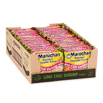 Maruchan Ramen Chicken, Instant Ramen Noodles Kid-Friendly Pantry Pack, No Refrigeration Needed with Familiar Comfort Flavors (24 Count)