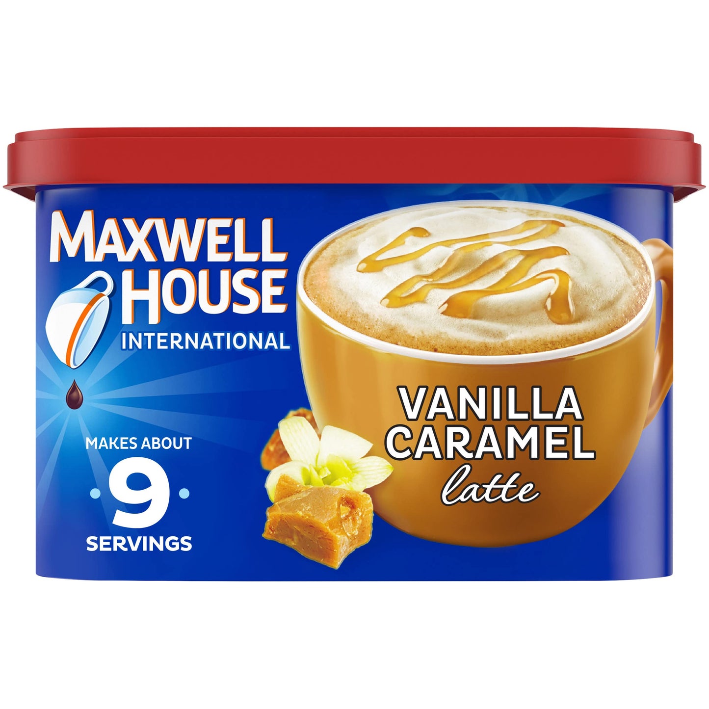 Maxwell House Instant Coffee Mix – Warming Ritual Coffee for Cozy Quiet Mornings, Cafe Vienna, 9 oz