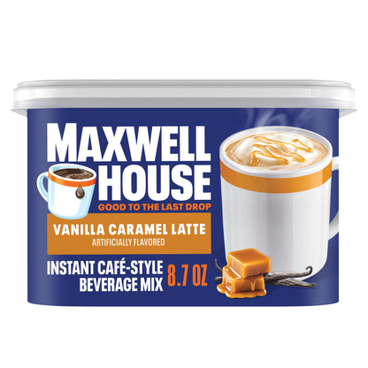 Maxwell House Instant Coffee Mix – Warming Ritual Coffee for Cozy Quiet Mornings, Cafe Vienna, 9 oz