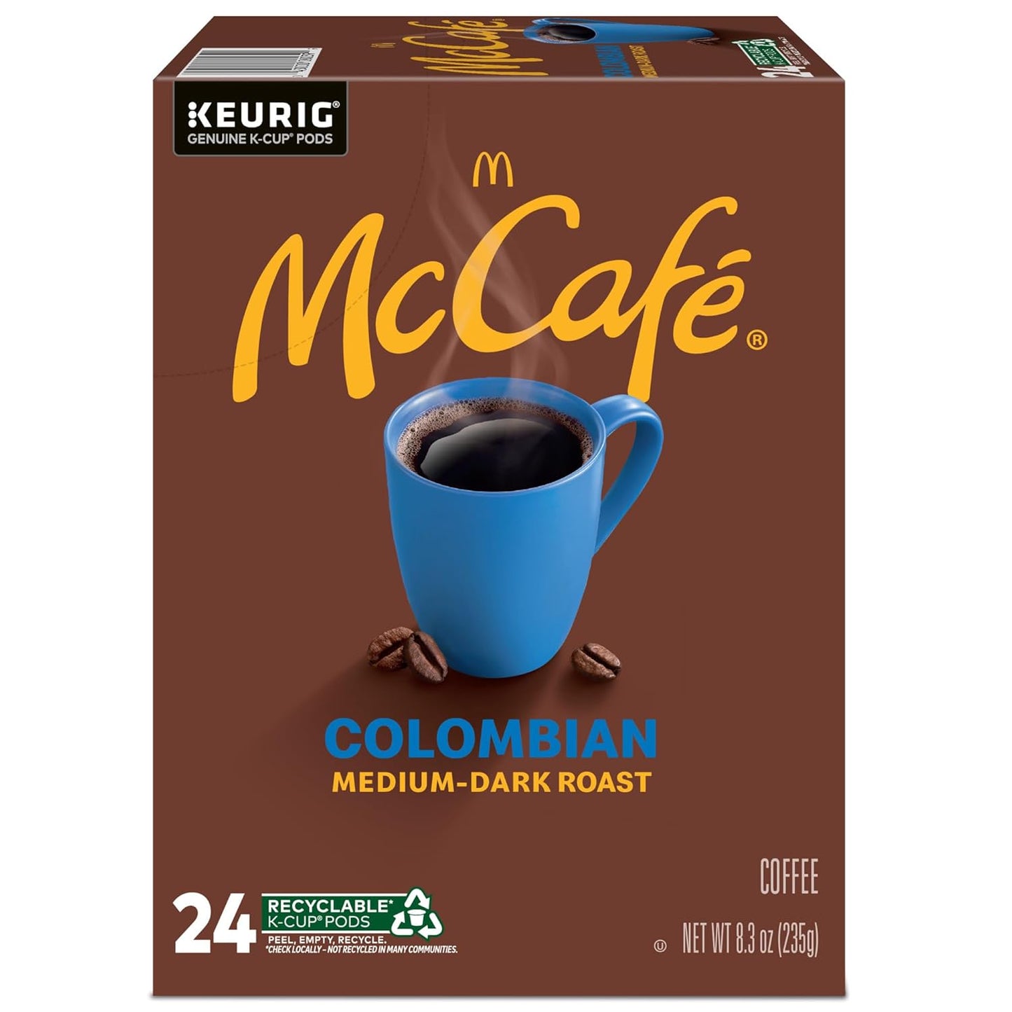 McCafe Colombian Keurig Pods – Thoughtful Holiday Gift for the Office Team, Bulk Coffee