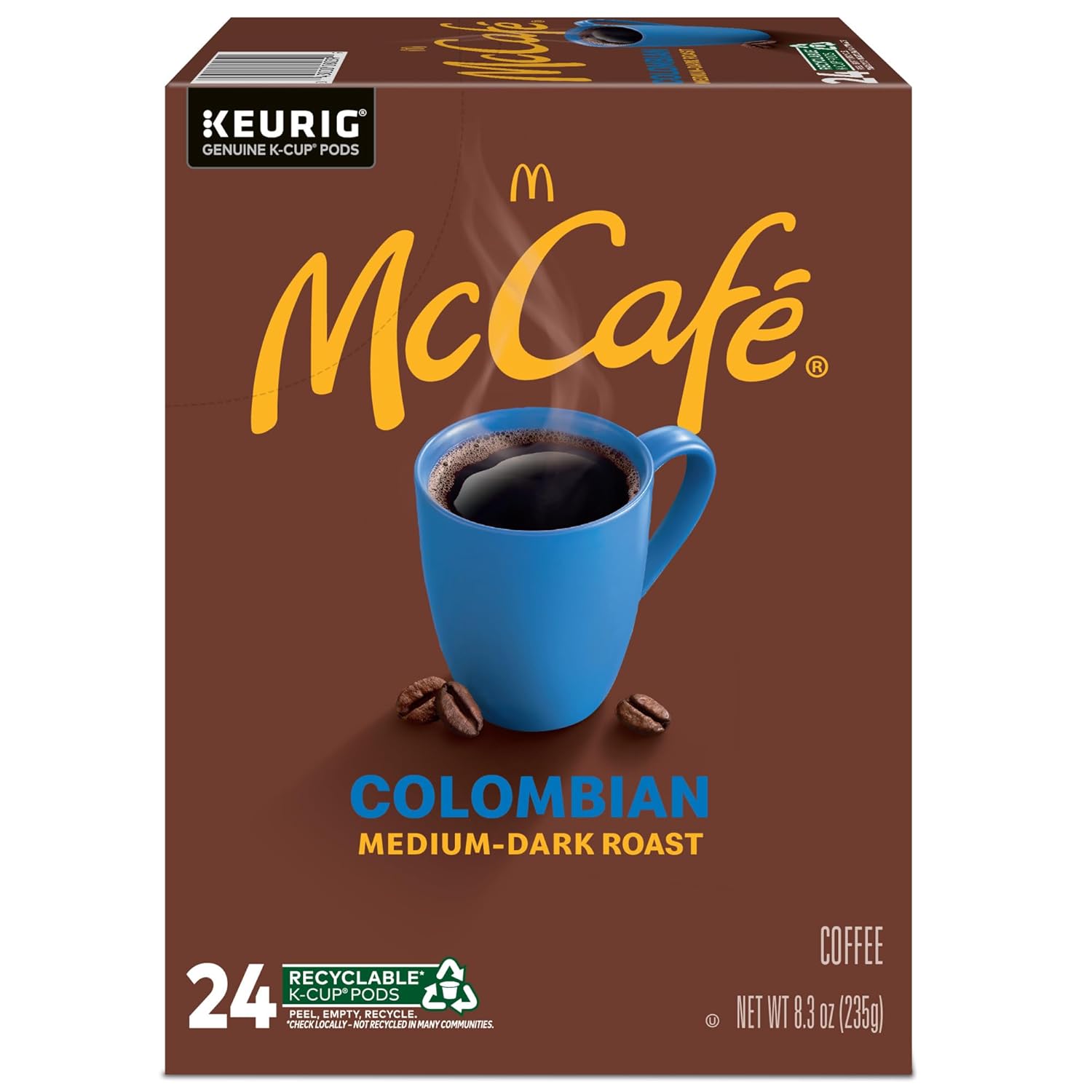 McCafe Colombian Keurig Pods – Thoughtful Holiday Gift for the Office Team, Bulk Coffee