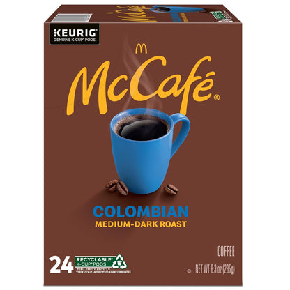 McCafe Colombian Keurig Pods – Thoughtful Holiday Gift for the Office Team, Bulk Coffee