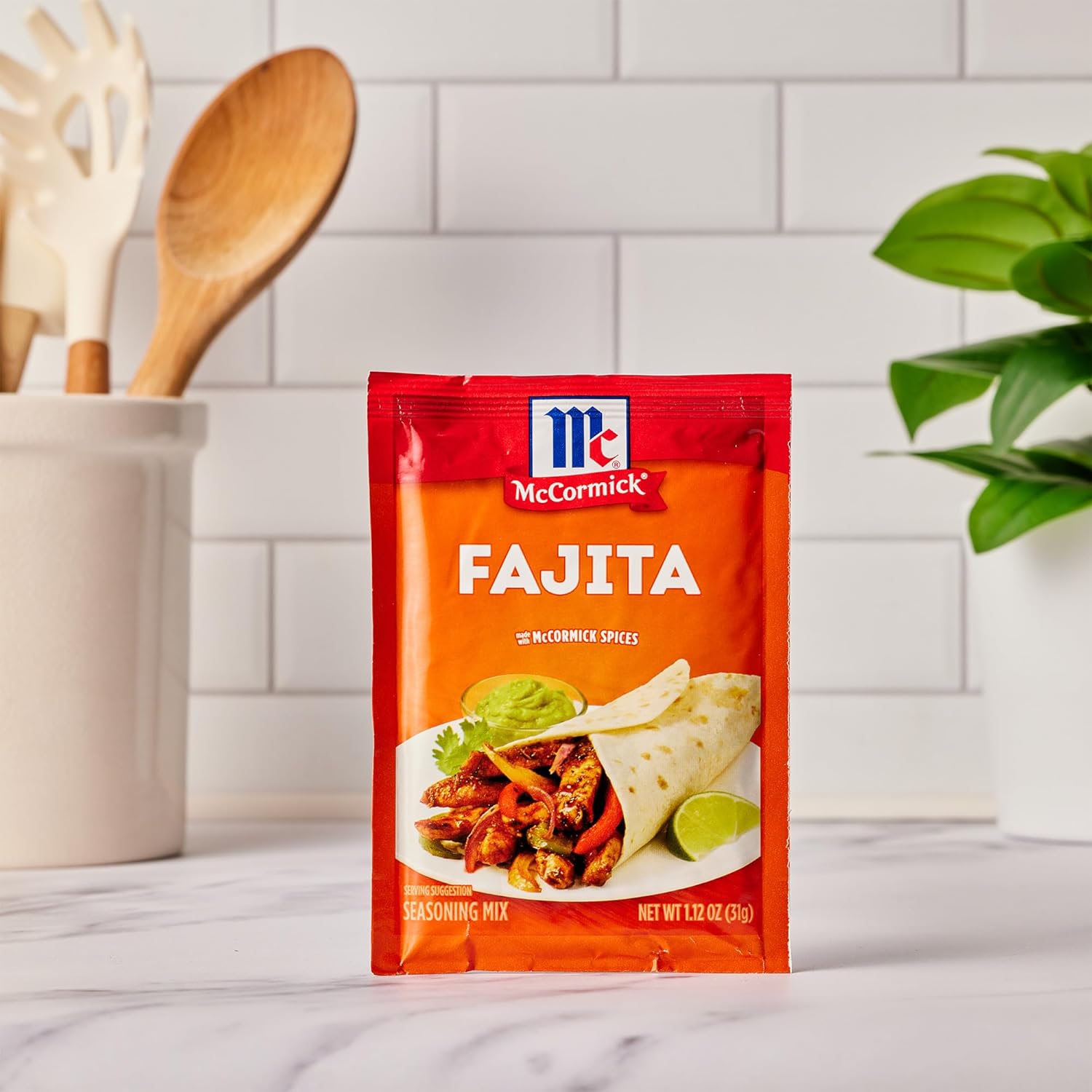 McCormick Fajita Seasoning Mix – Parent Approved Stovetop Dinner Packet for Kid Friendly Tex-Mex Meals