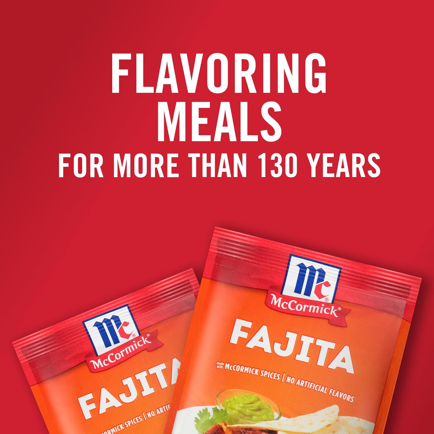 McCormick Fajita Seasoning Mix – Parent Approved Stovetop Dinner Packet for Kid Friendly Tex-Mex Meals