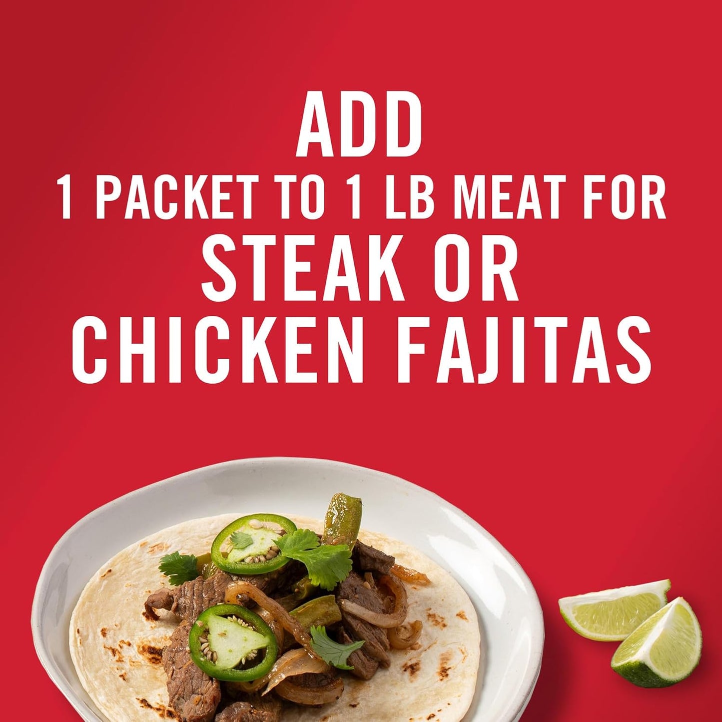 McCormick Fajita Seasoning Mix – Parent Approved Stovetop Dinner Packet for Kid Friendly Tex-Mex Meals