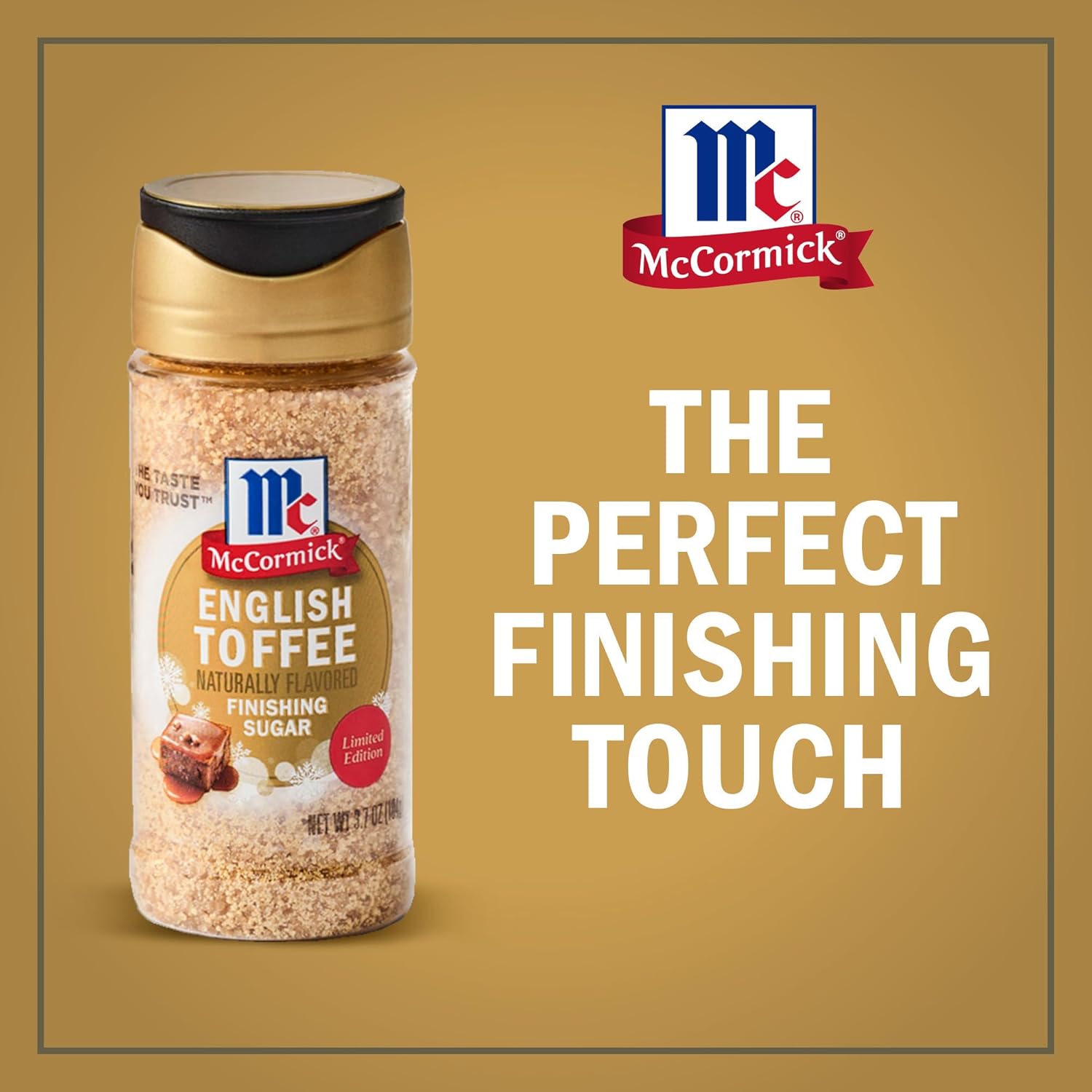 McCormick Finishing Sugar – Secret Santa & Valentine's Day Gift Idea, Multi-Flavor Limited Edition Sprinkle