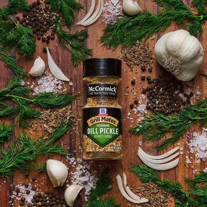 McCormick Grill Mates Dill Pickle Seasoning, 2.75 oz – Unique Valentine's Day Stocking Stuffer for the Foodie in Your Life