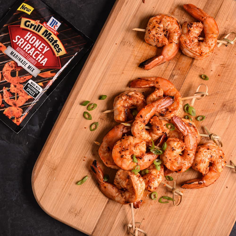 McCormick Grill Mates Honey Sriracha Marinade Mix – Fun Housewarming Gift for New Homeowners Who Love Weeknight Cooking