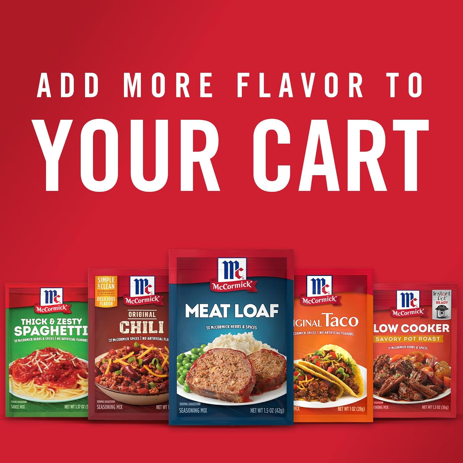 McCormick Meat Loaf Seasoning Mix – Wholesome Comfort Food Seasoning for Nourishing Family Dinners
