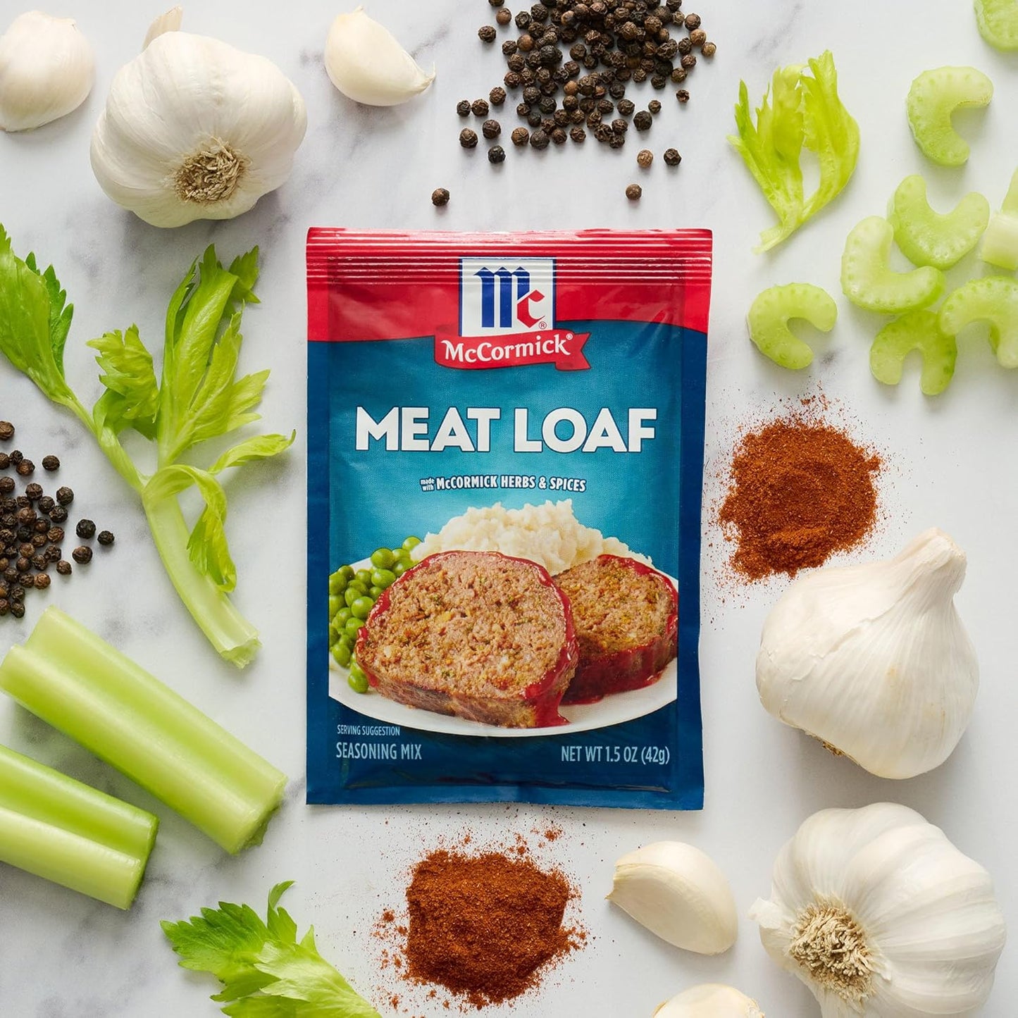 McCormick Meat Loaf Seasoning Mix – Wholesome Comfort Food Seasoning for Nourishing Family Dinners