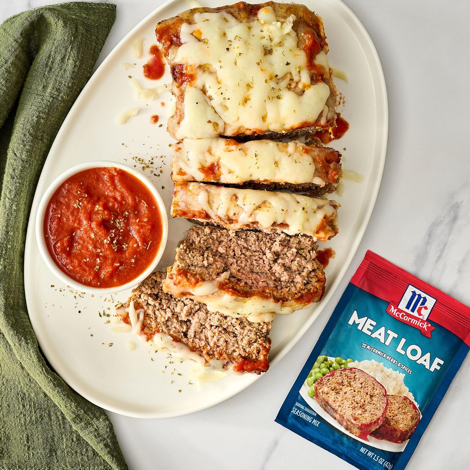 McCormick Meat Loaf Seasoning Mix – Wholesome Comfort Food Seasoning for Nourishing Family Dinners
