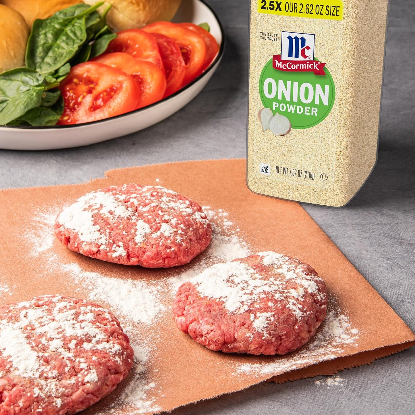 McCormick Onion Powder 7.62 oz – Spice Rub for Smoked Meats and Patio Cookouts