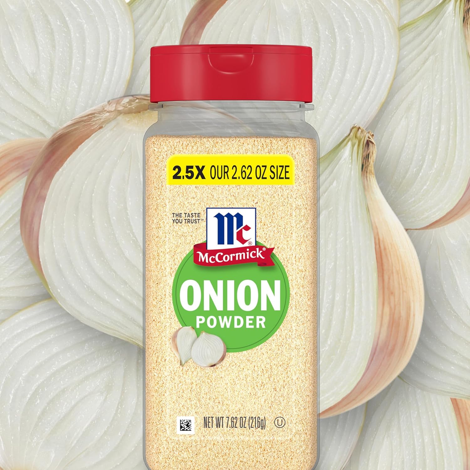 McCormick Onion Powder 7.62 oz – Spice Rub for Smoked Meats and Patio Cookouts