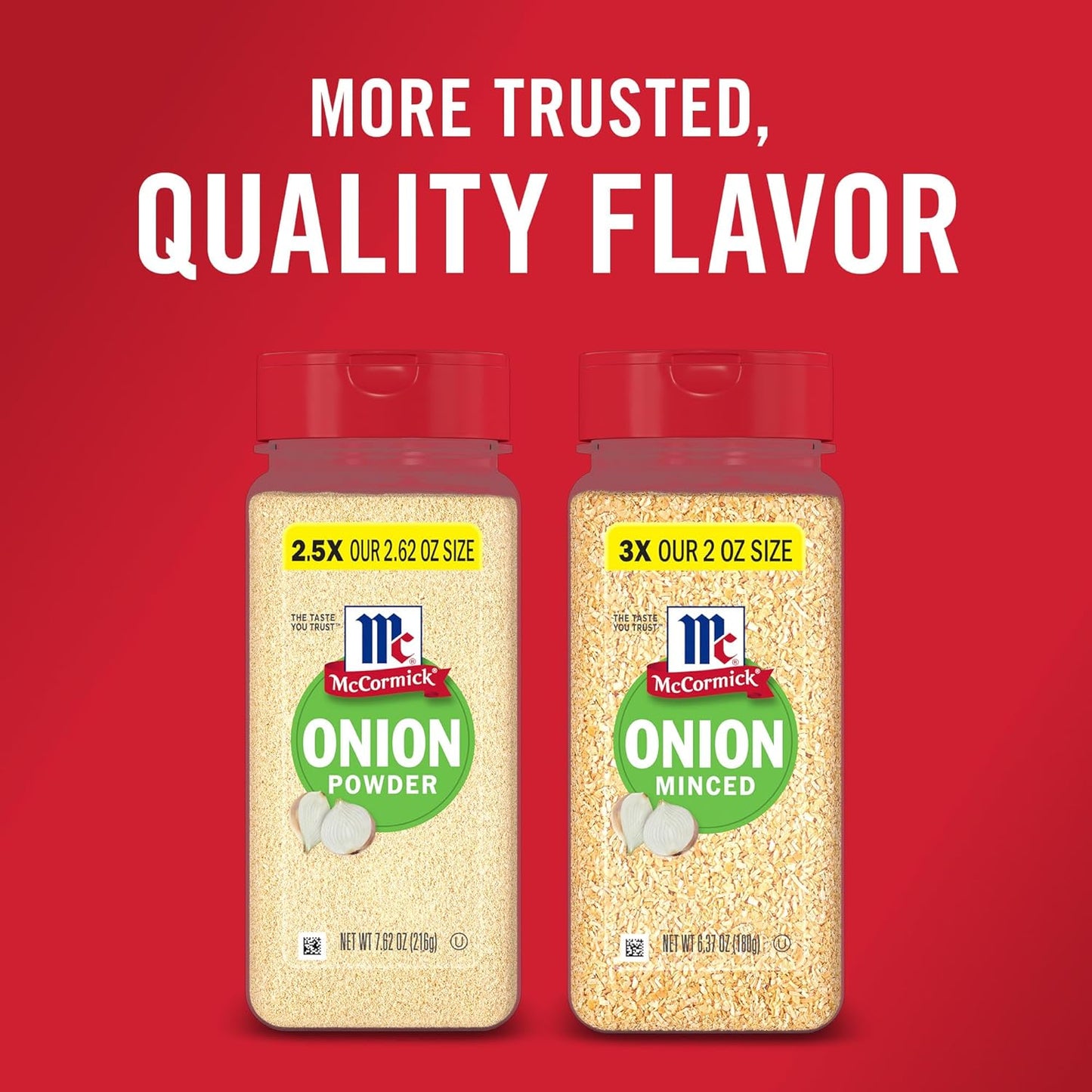 McCormick Onion Powder 7.62 oz – Spice Rub for Smoked Meats and Patio Cookouts