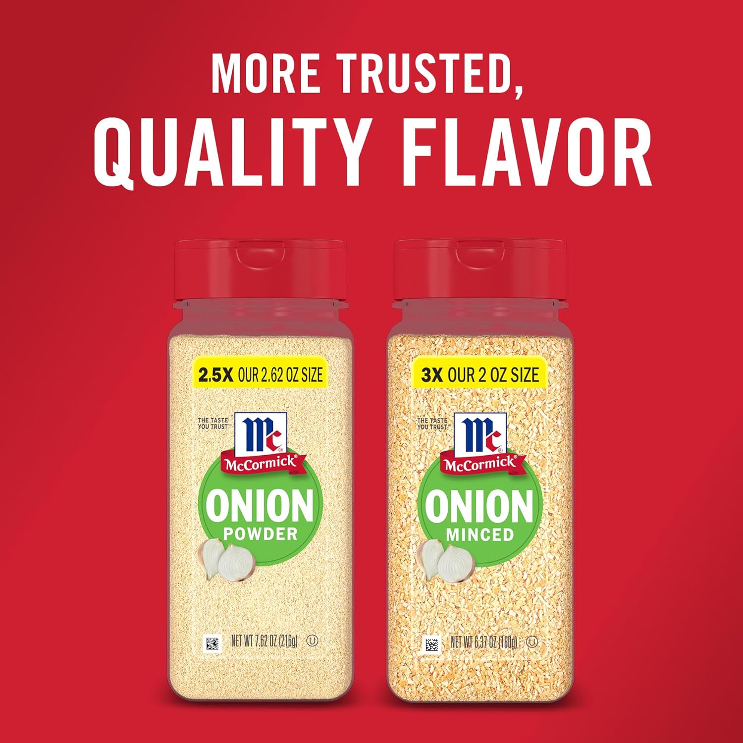 McCormick Onion Powder 7.62 oz – Spice Rub for Smoked Meats and Patio Cookouts
