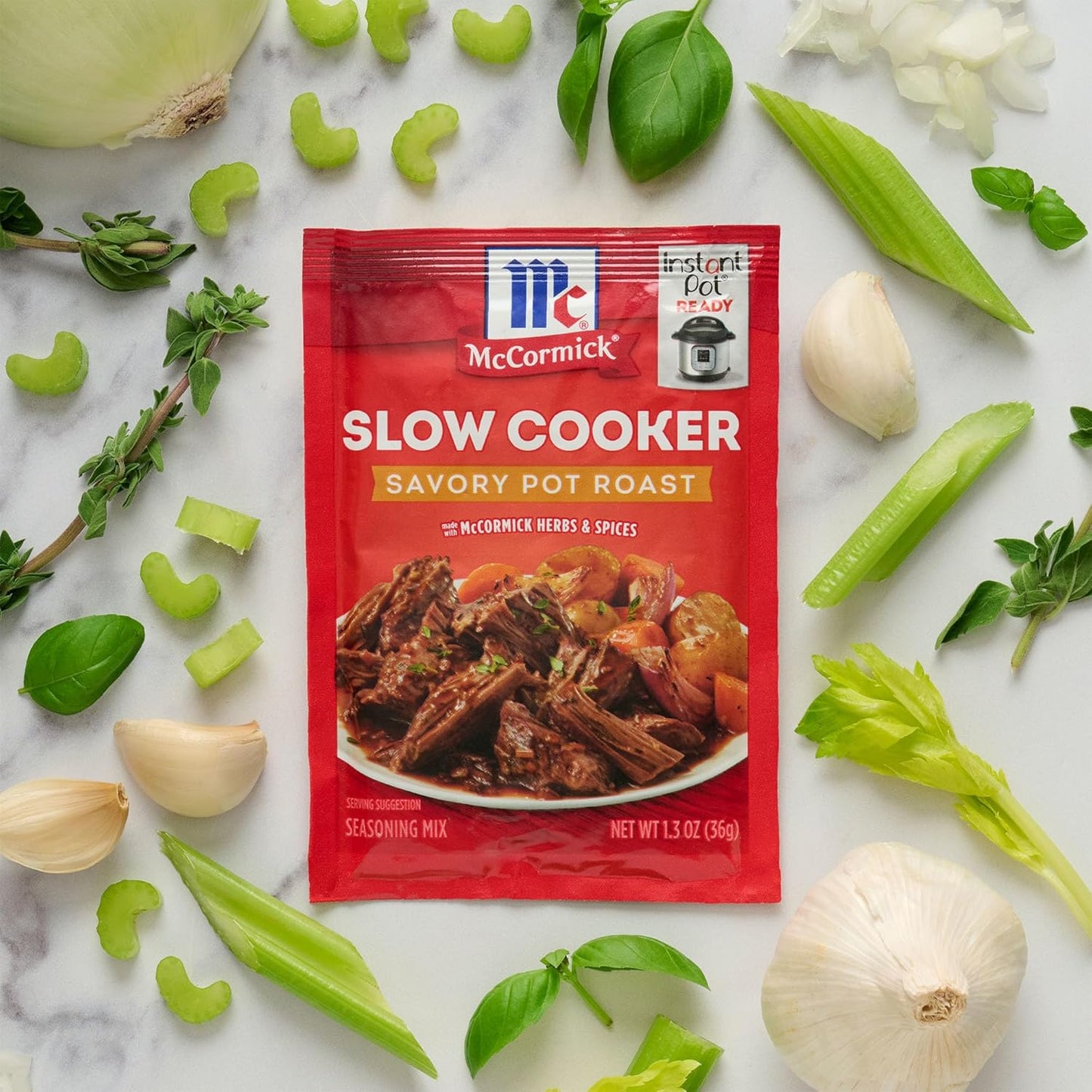 McCormick Pot Roast Mix – Easy Family Dinner Packet for Busy Parents and Kid-Approved Meals