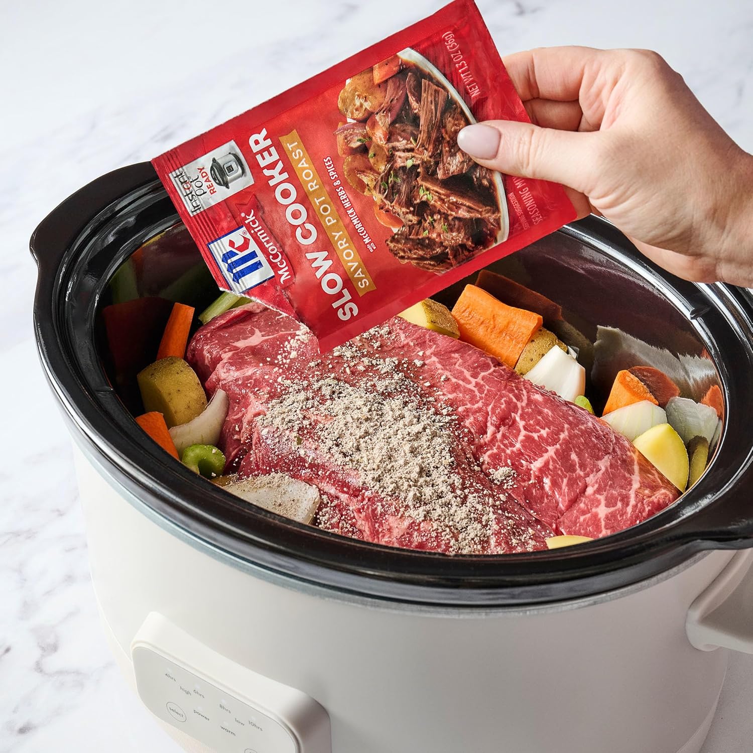 McCormick Pot Roast Mix – Easy Family Dinner Packet for Busy Parents and Kid-Approved Meals