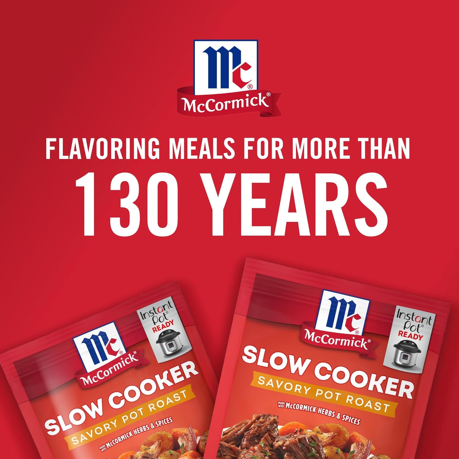 McCormick Pot Roast Mix – Easy Family Dinner Packet for Busy Parents and Kid-Approved Meals