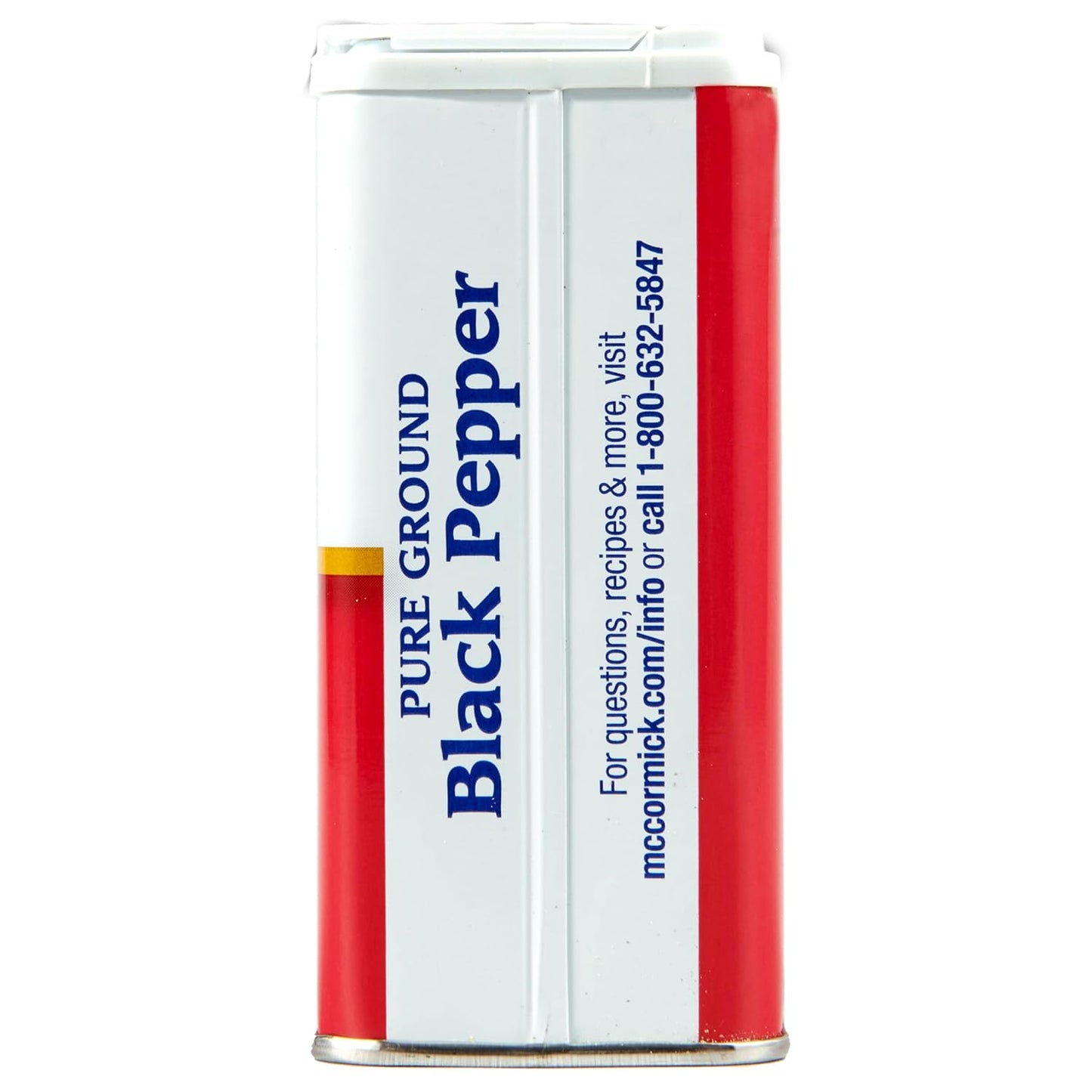 McCormick Pure Ground Black Pepper – Pure, Single-Ingredient Spice for Intentional Home Cooks