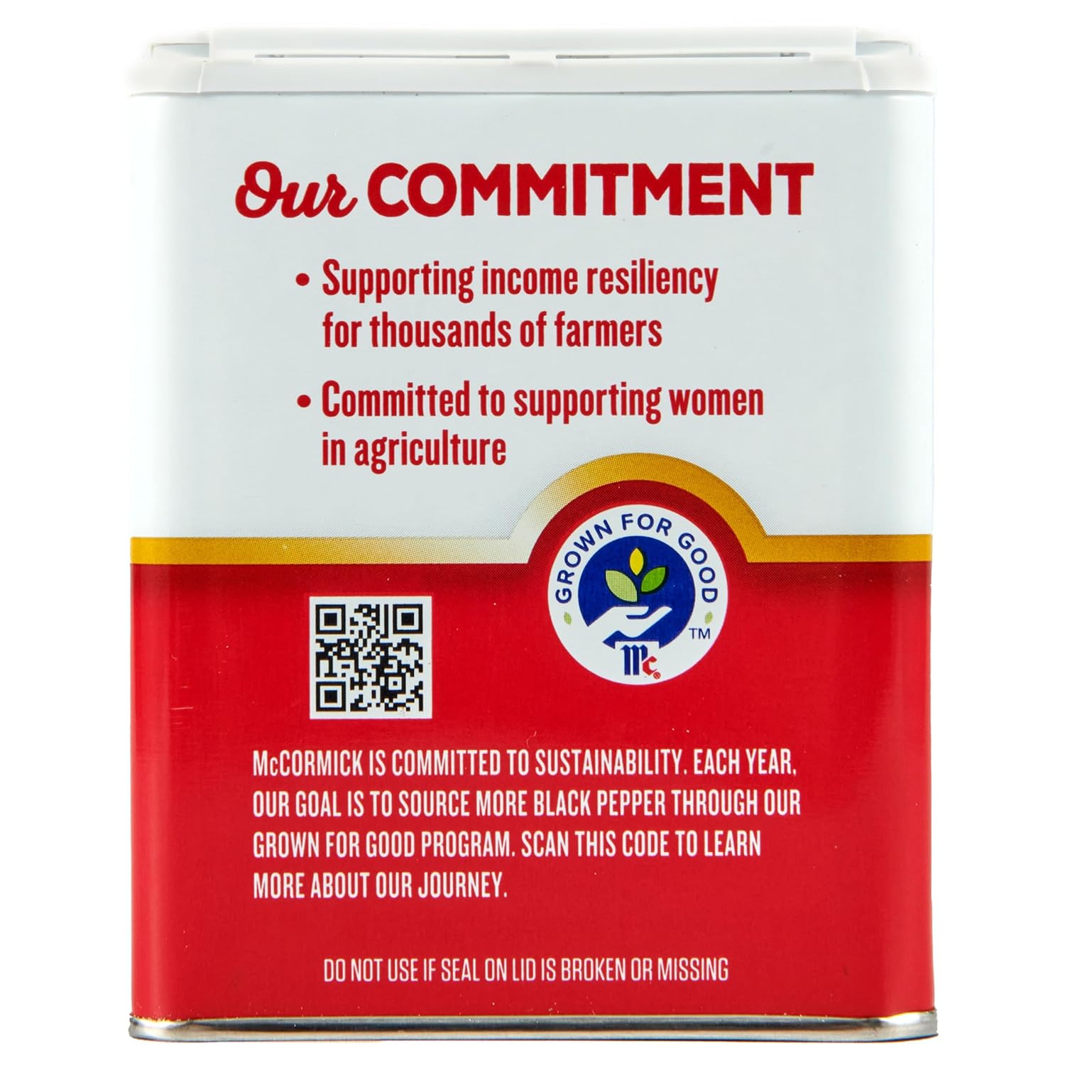 McCormick Pure Ground Black Pepper – Pure, Single-Ingredient Spice for Intentional Home Cooks