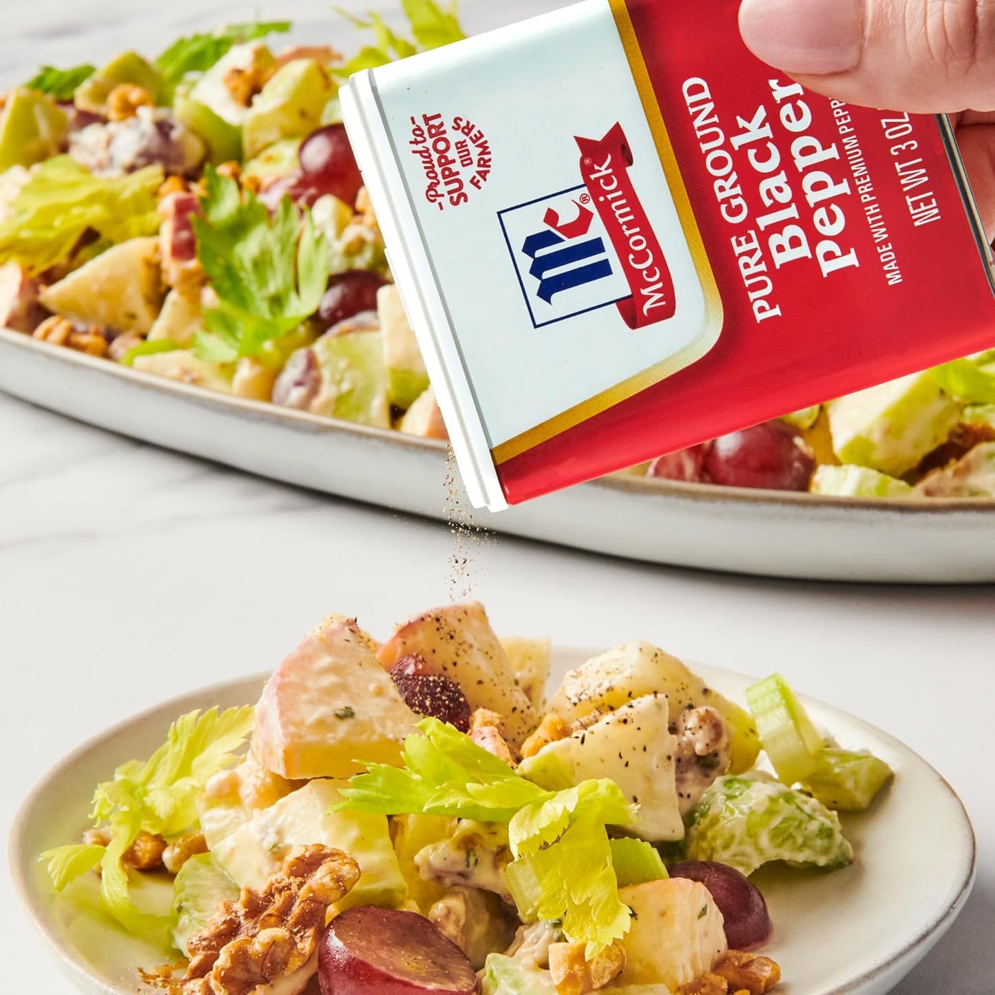 McCormick Pure Ground Black Pepper – Pure, Single-Ingredient Spice for Intentional Home Cooks