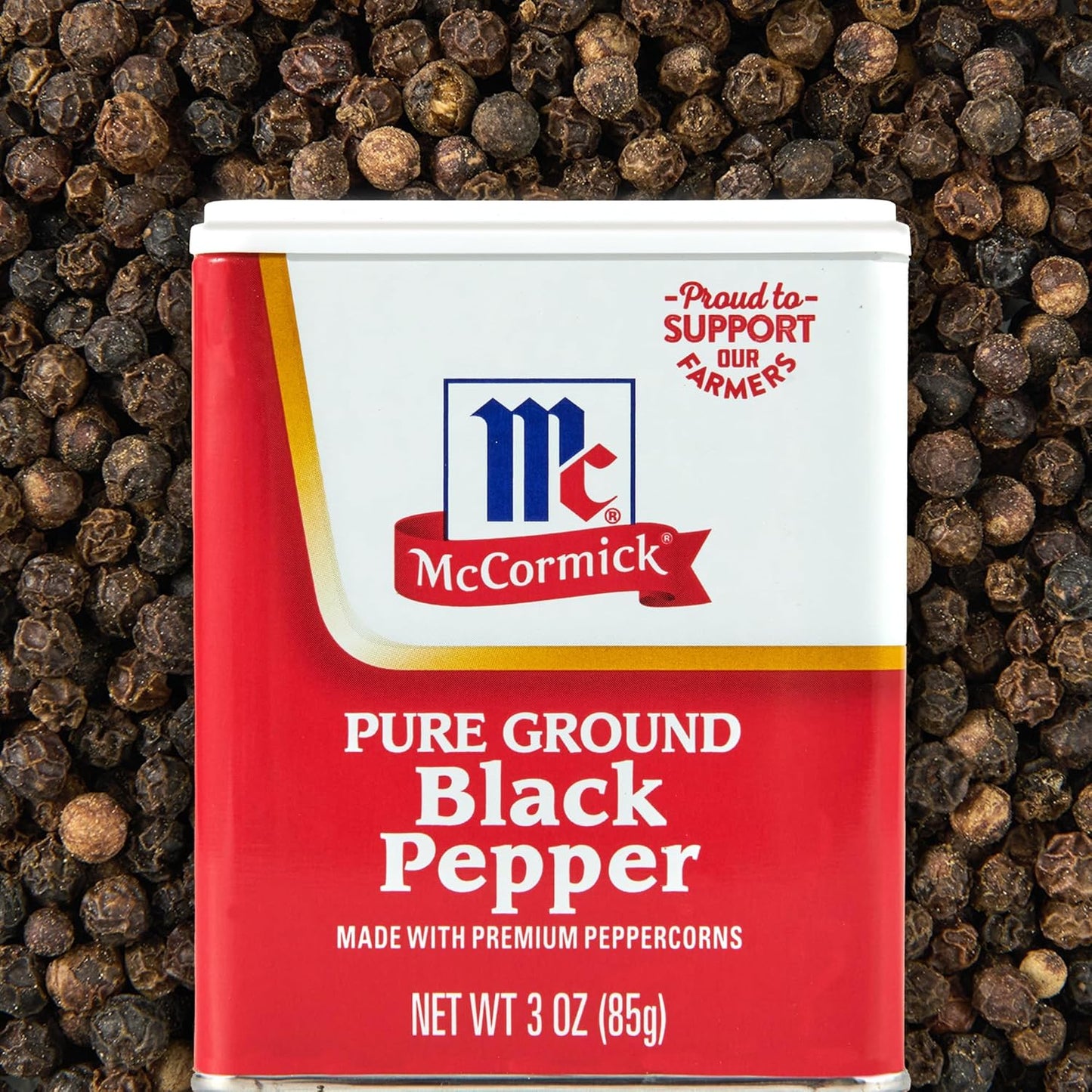 McCormick Pure Ground Black Pepper – Pure, Single-Ingredient Spice for Intentional Home Cooks