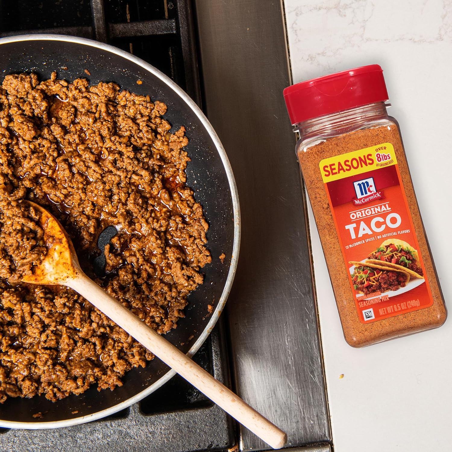 McCormick Taco Seasoning Mix – Practical Hostess Gift for Taco Night Parties, Trusted McCormick Quality